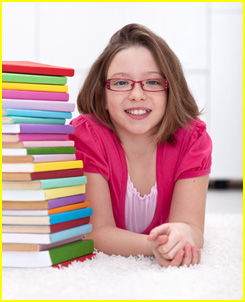 Girl With Books Girl With Books