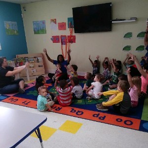 Children Raising Their Hands